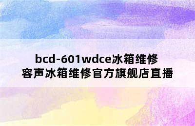 bcd-601wdce冰箱维修 容声冰箱维修官方旗舰店直播